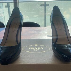 Authentic Prada heels, size 8.